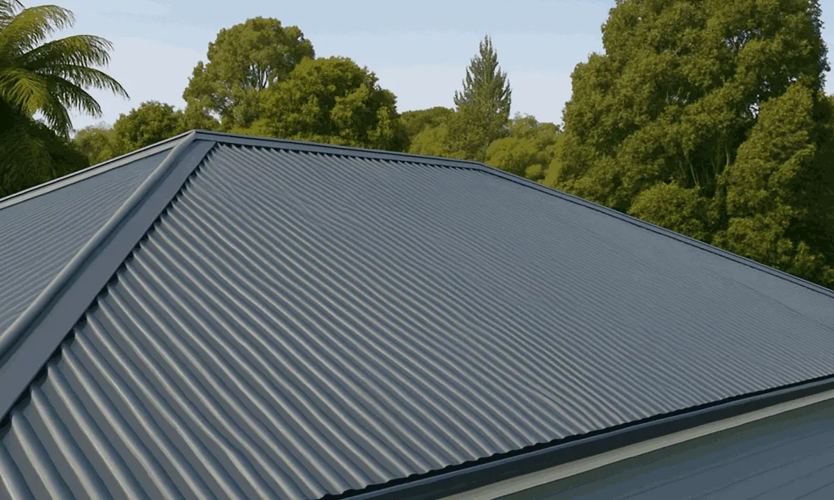 Rotorua exterior house painting in progress