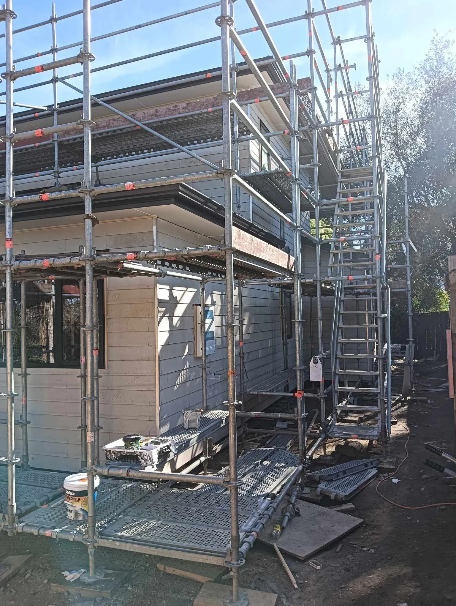 Exterior painting preparation Hamilton surface treatment