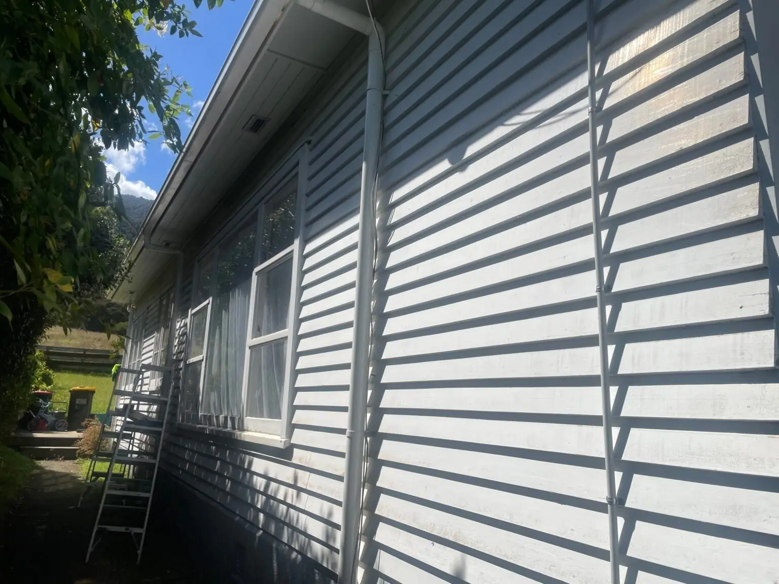 Hamilton weatherboard exterior painting transformation